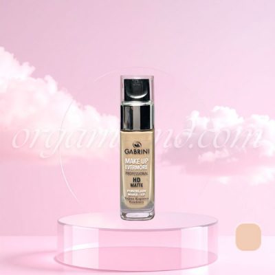 کرم پودر HD مات گابرینی اصل Gabrini Hd Matte Foundation شماره 02