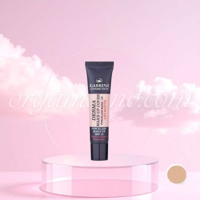 کرم پودر مات گابرینی 24 ساعته اصل مدل Derma با حجم 40 میل شماره 104