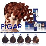 رنگ مو پیگار PIGAR بدون سولفات و کم آمونیاک سری شکلاتی