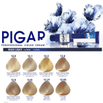 رنگ مو پیگار PIGAR بدون سولفات و کم آمونیاک سری هایلایت - تصویر 2