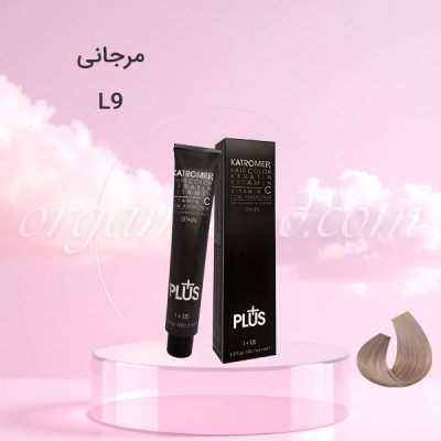رنگ موی کاترومر KATROMER مرجانی L9 سری لوکس